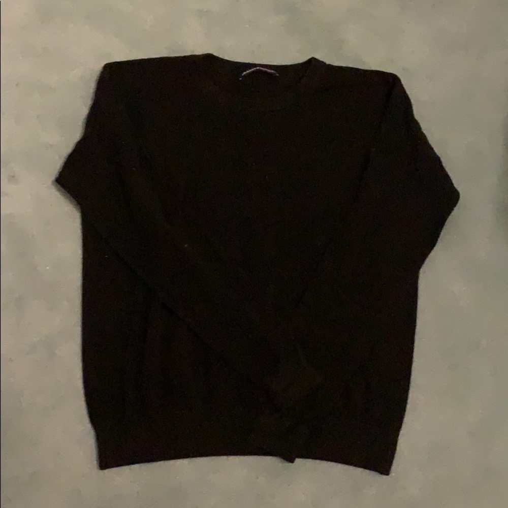 Black sweater